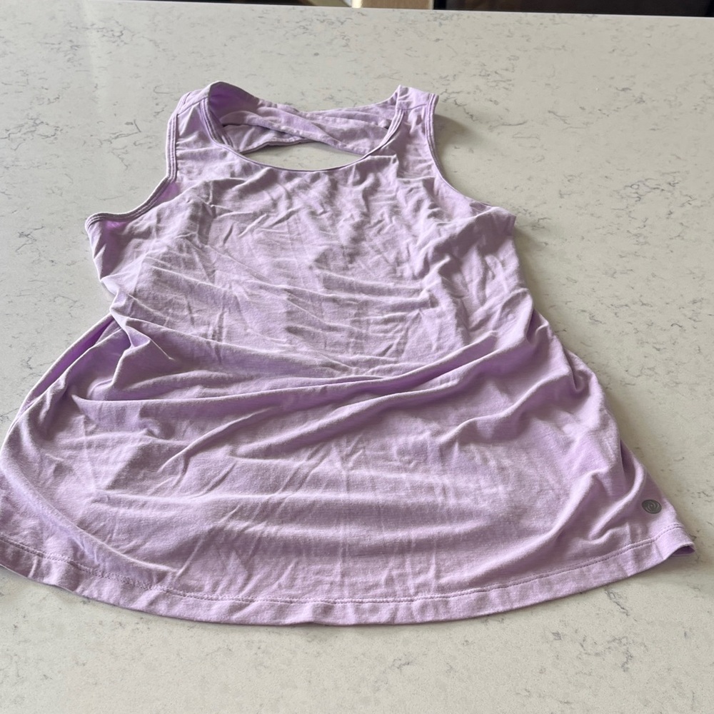 Women’s Lavender Tank Top - Athletic Style - Picture 6 of 11